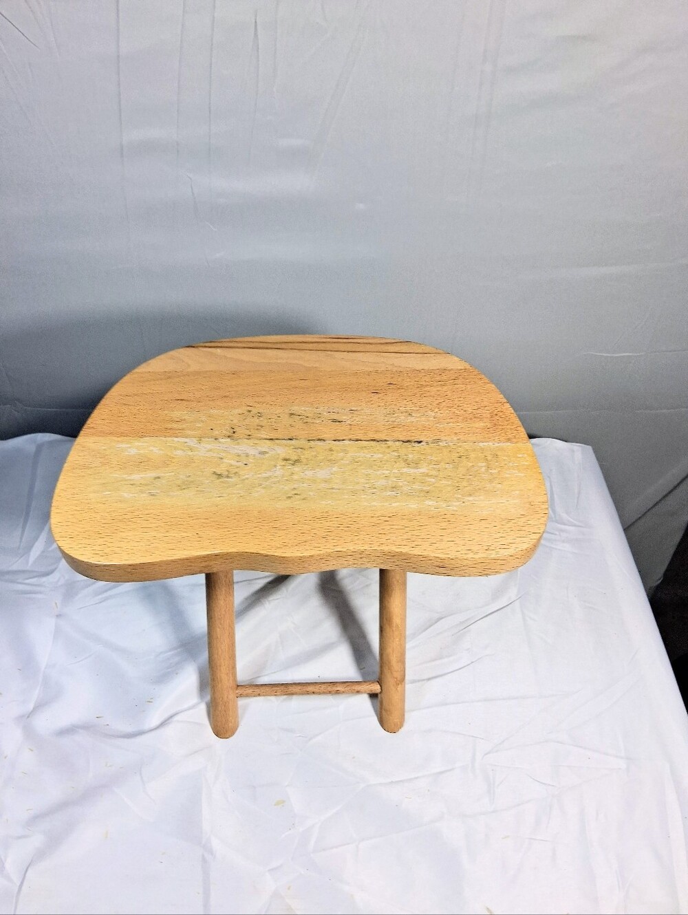 Nevco Yugoslavia Vintage 1950's Strong Collapsible Folding Milking/Planter Stool - Picture 12 of 13